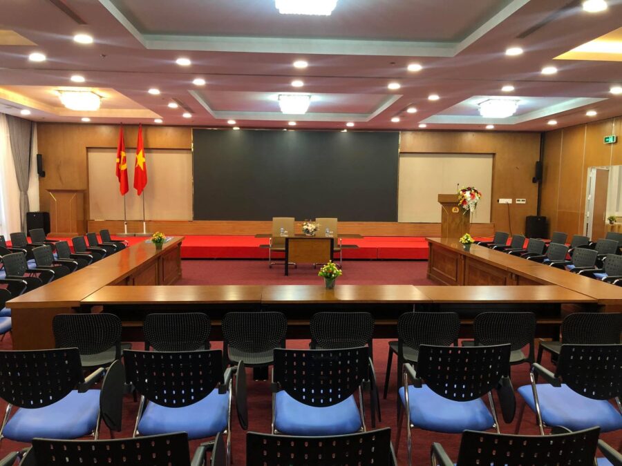 Phòng hội thảo quận 1 - Khách sạn Công Đoàn - Nhà khách Tổng Liên đoàn - Chi nhánh Hồ Chí Minh