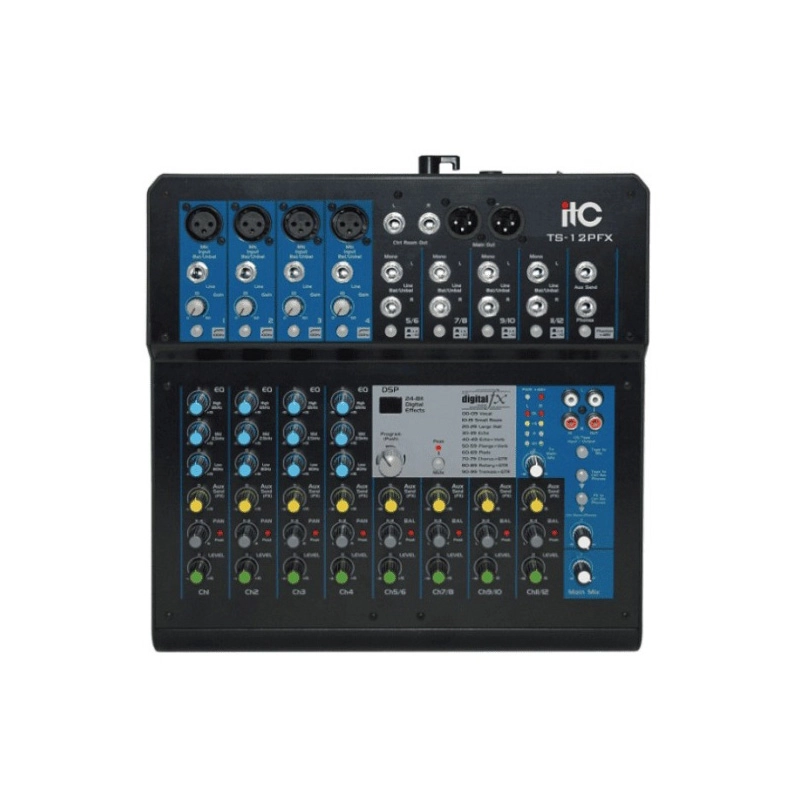 Alternative view of ITC TS-12PFX Mixer