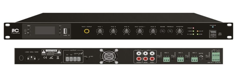 Amply T-B500DTB (MP3, Tuner, Bluetooth) kỹ thuật số chính hãng