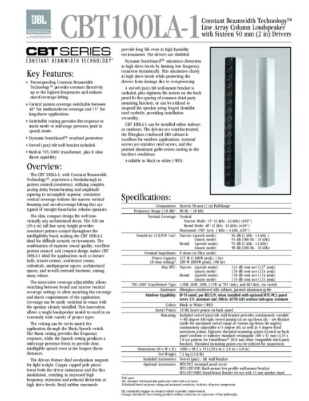 CBT 100LA-1 datasheet