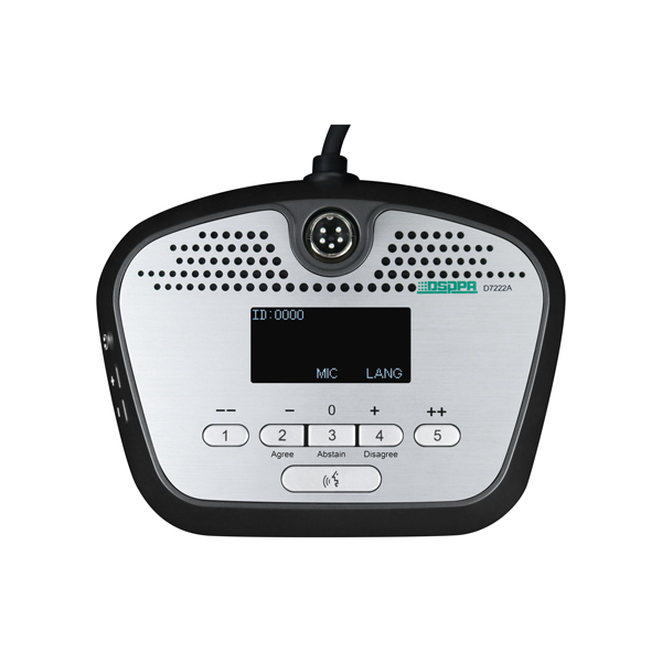 Micro đại biểu để bàn DSPPA D7222A - Ảnh 3