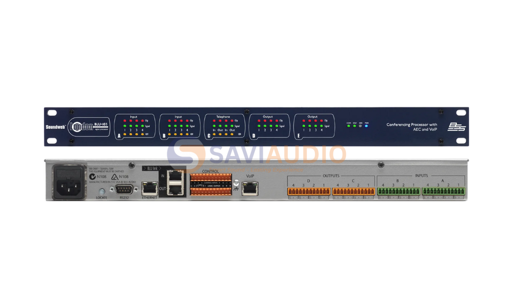 Bộ xử lý tín hiệu âm thanh số BSS Soundweb London BLU-103