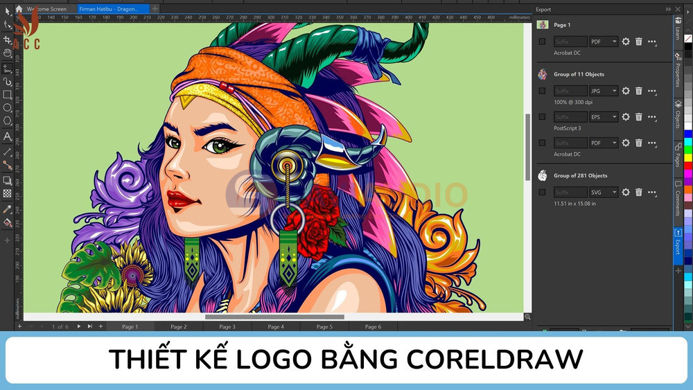 Thiết kế bản vẽ chuyên nghiệp bằng CorelDraw