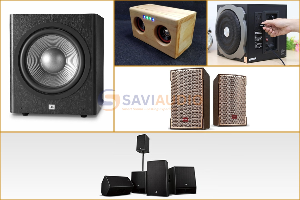 Những dòng loa cần tính kích thước và thể tích thùng loa