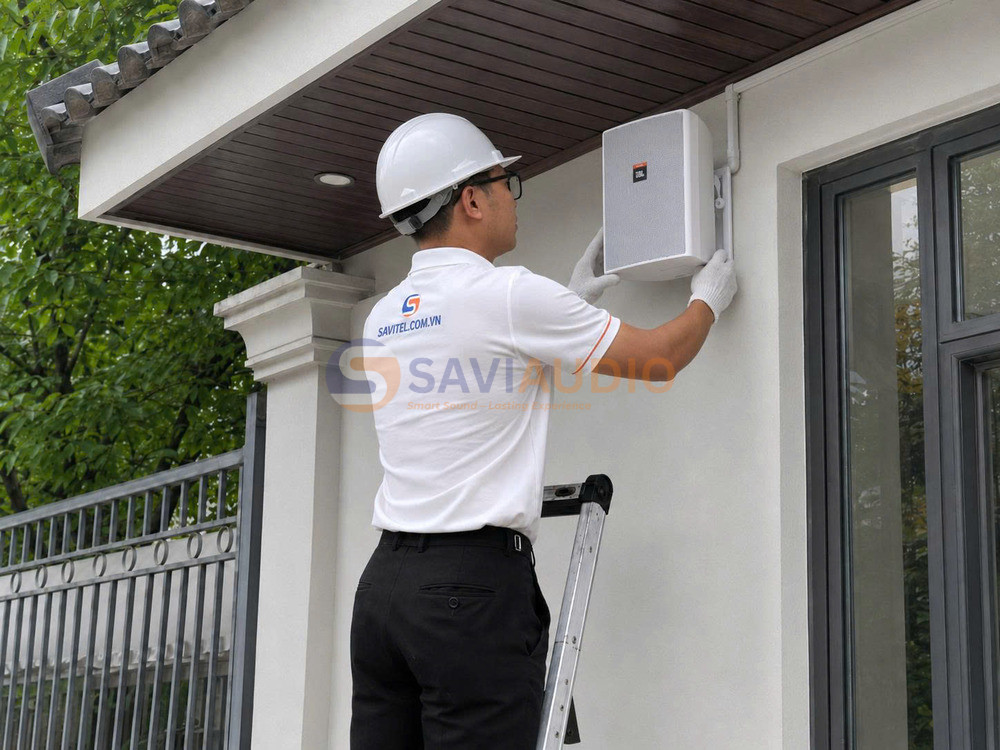 SAVIAUDIO cung cấp giải pháp âm thanh cho nhà hàng, sân vườn, quán cà phê, khách sạn và công trình thương mại