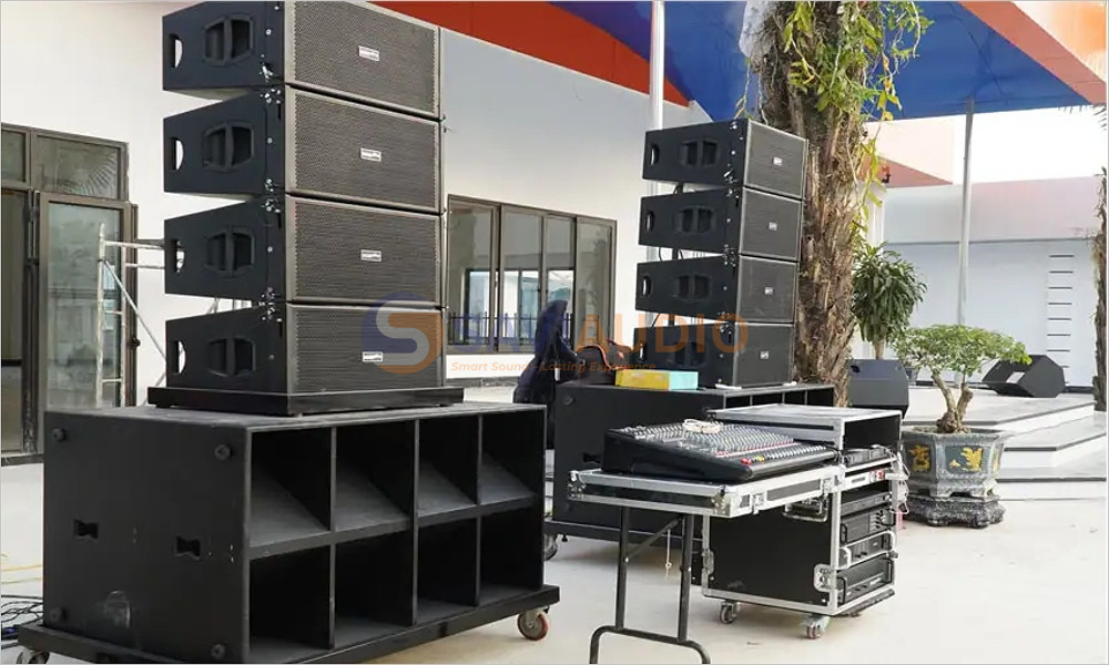 Đặc điểm của dàn loa array công suất lớn