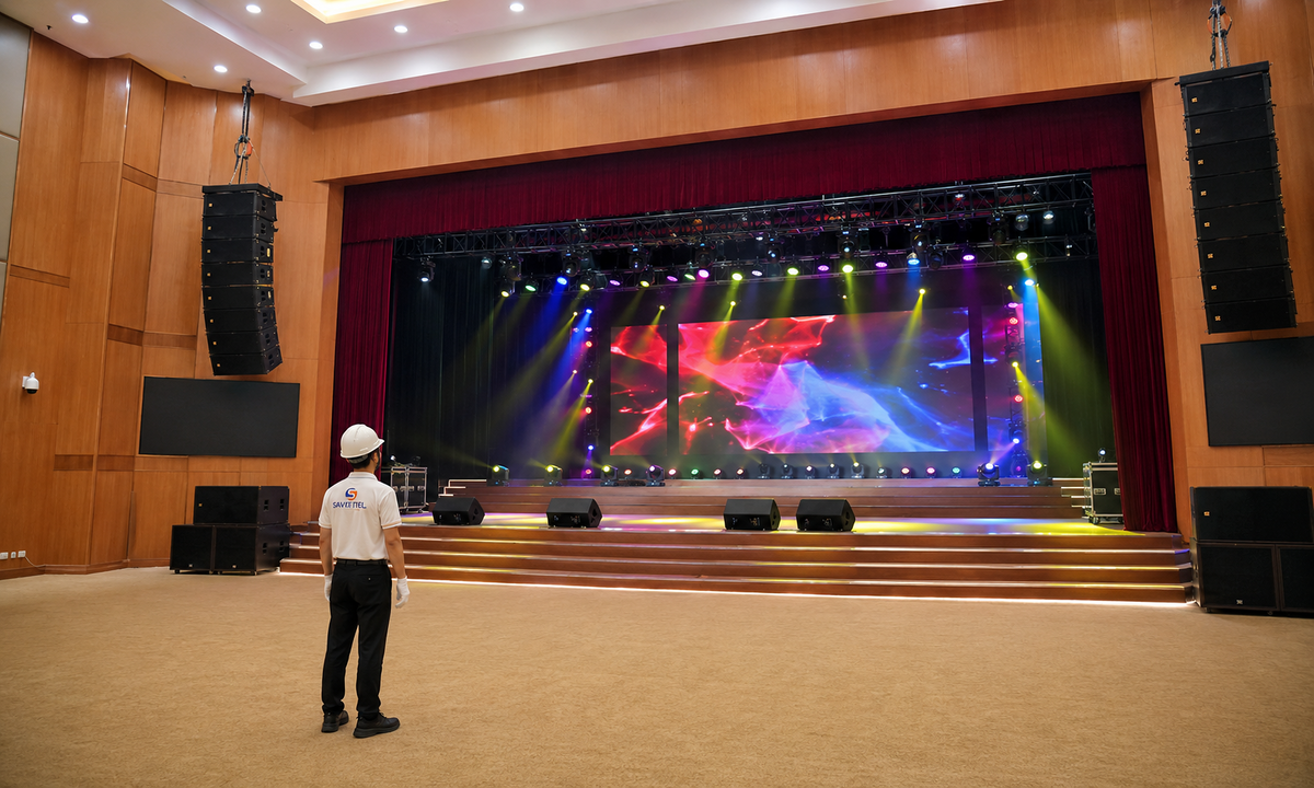 SAVIAUDIO tư vấn và lắp đặt âm thanh hội trường phù hợp mọi nhu cầu