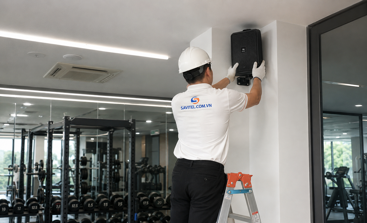 SAVIAUDIO cung cấp giải pháp tư vấn và lắp đặt âm thanh phòng gym, yoga theo từng nhu cầu cụ thể