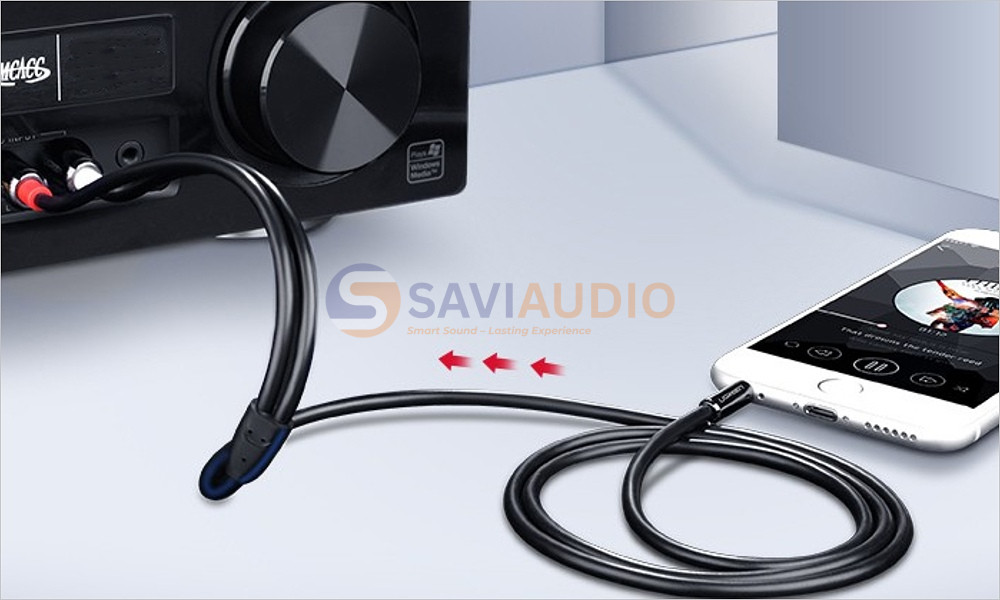 CCách dùng cáp điện thoại ra amply để nghe nhạc và hát karaoke