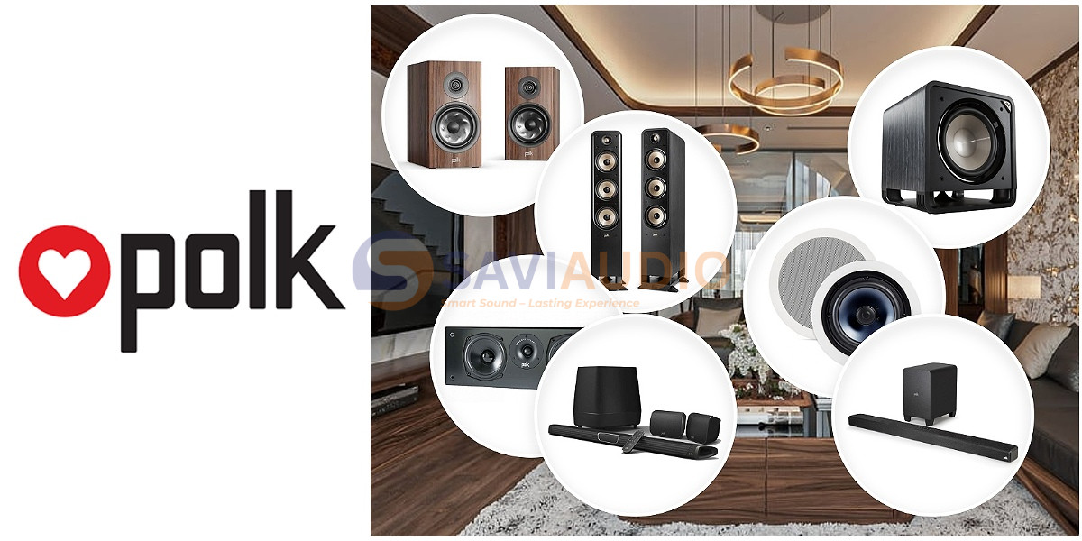 Polk Audio - thương hiệu loa Mỹ phổ biến cho nghe nhạc và xem phim