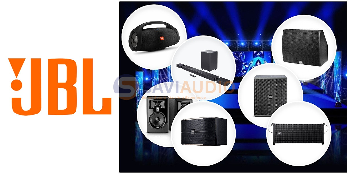 JBL - thương hiệu loa nổi tiếng của Mỹ được dùng rộng rãi
