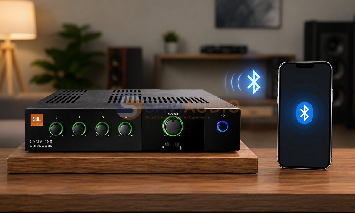 Cách kết nối Bluetooth điện thoại với amply