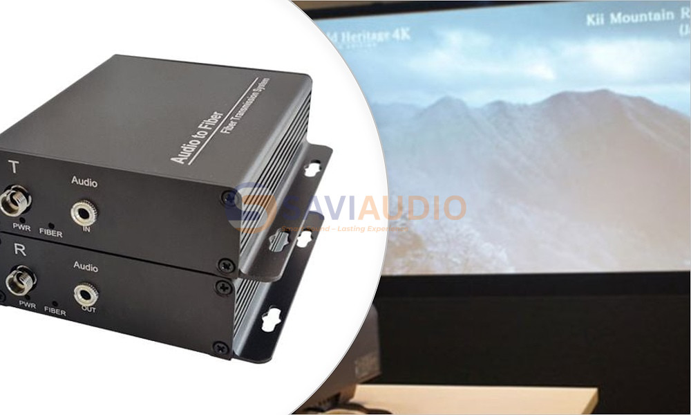 Qua cổng Audio Out 3.5mm