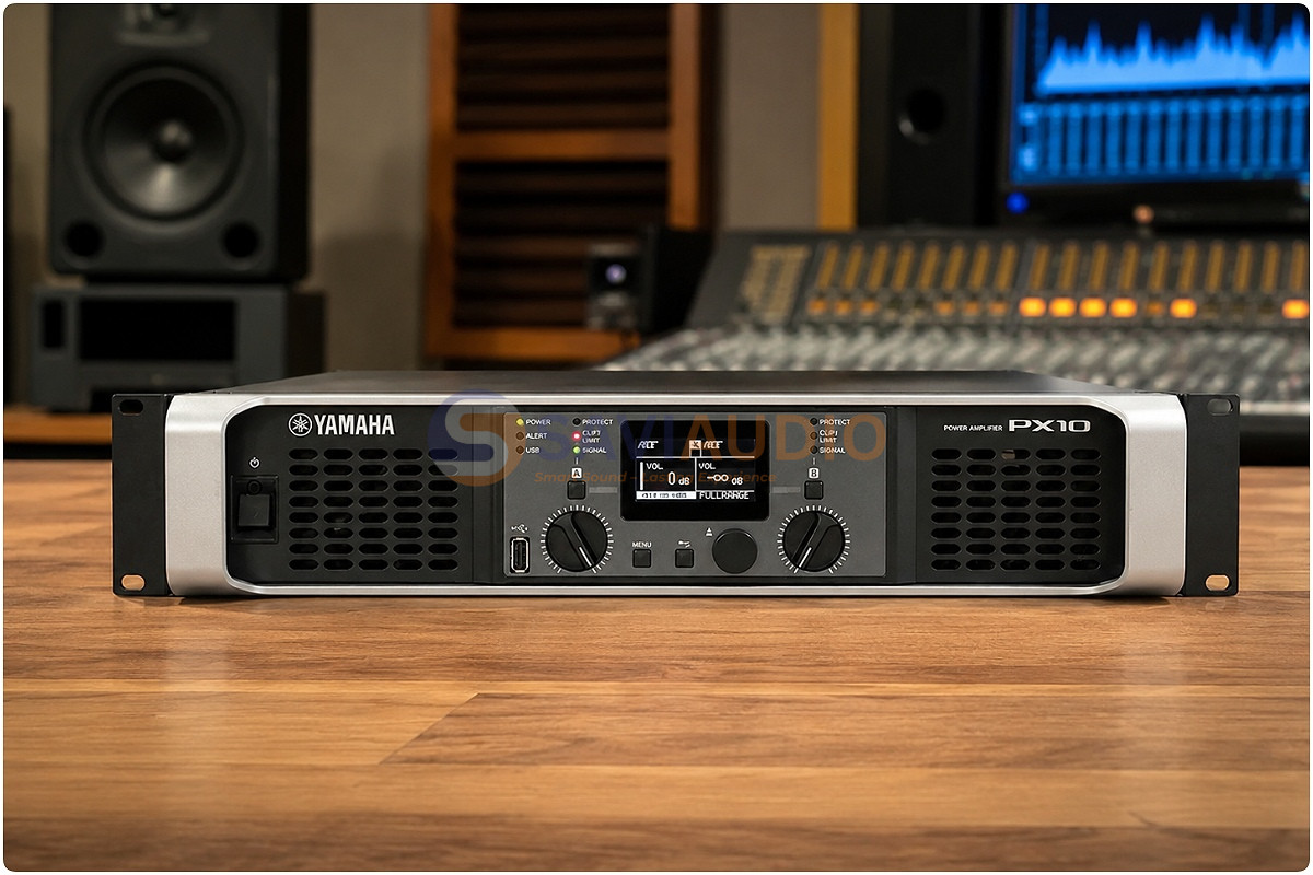 Cục đẩy Yamaha PX10 Class D 2 kênh