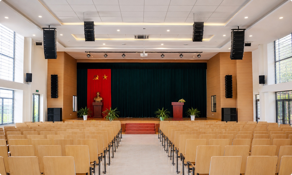 Dàn âm thanh hội trường trường học