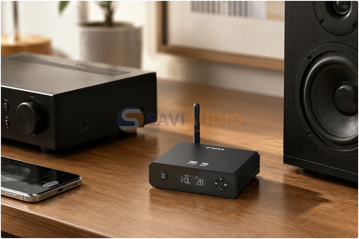 Bộ thu Bluetooth tích hợp DAC FiiO BR13