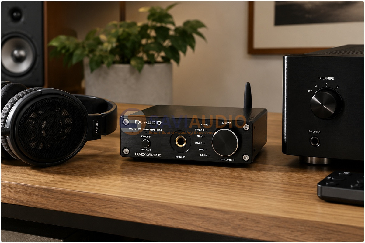 DAC/AMP Bluetooth FX-Audio DAC-X6 MKII
