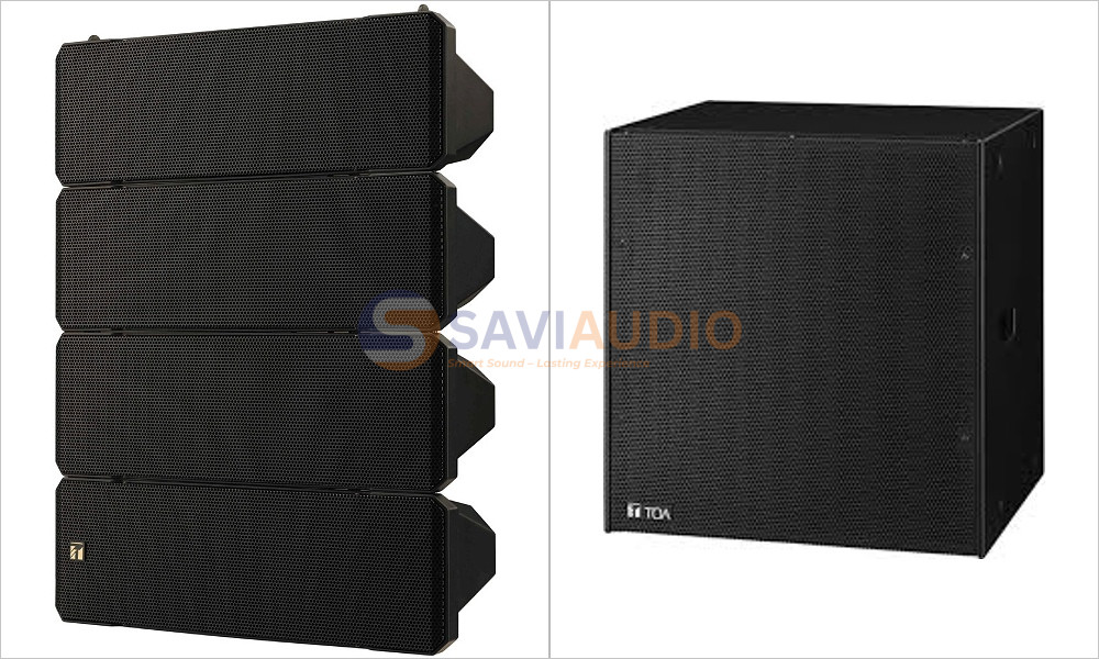 Dàn TOA HX-7B kết hợp sub FB-150B 15
