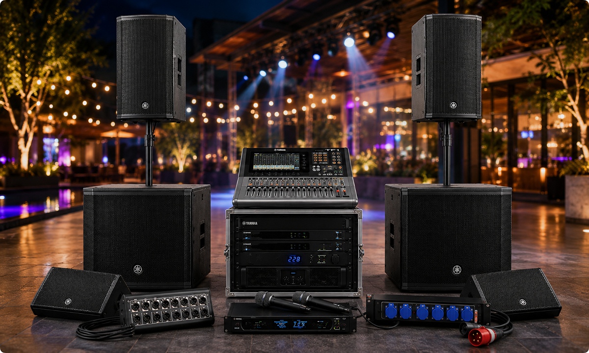 Tổng quan về hệ thống Yamaha DZR15 kết hợp DXS18XLF
