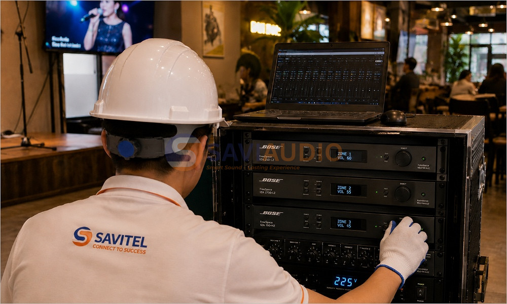 SAVITEL tư vấn chọn đẩy liền vang Bose uy tín