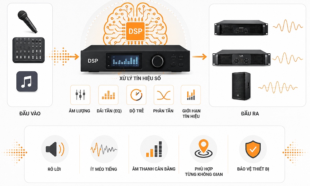 DSP là gì trong hệ thống âm thanh?