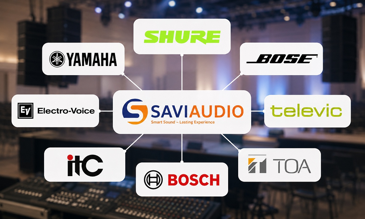 SAVIAUDIO - Nhà phân phối các thương hiệu âm thanh nổi tiếng