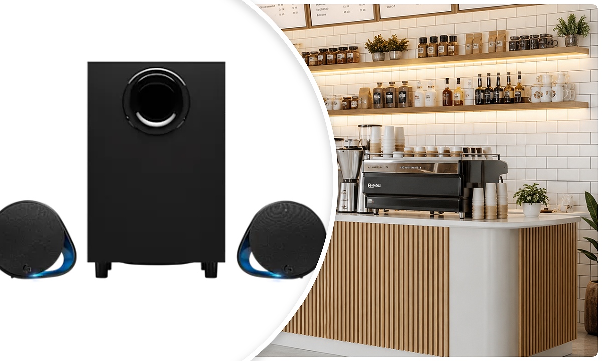 Loa vi tính cho quán cafe