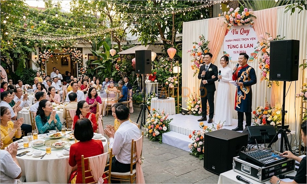 Tiệc cưới nhỏ dưới 300 khách