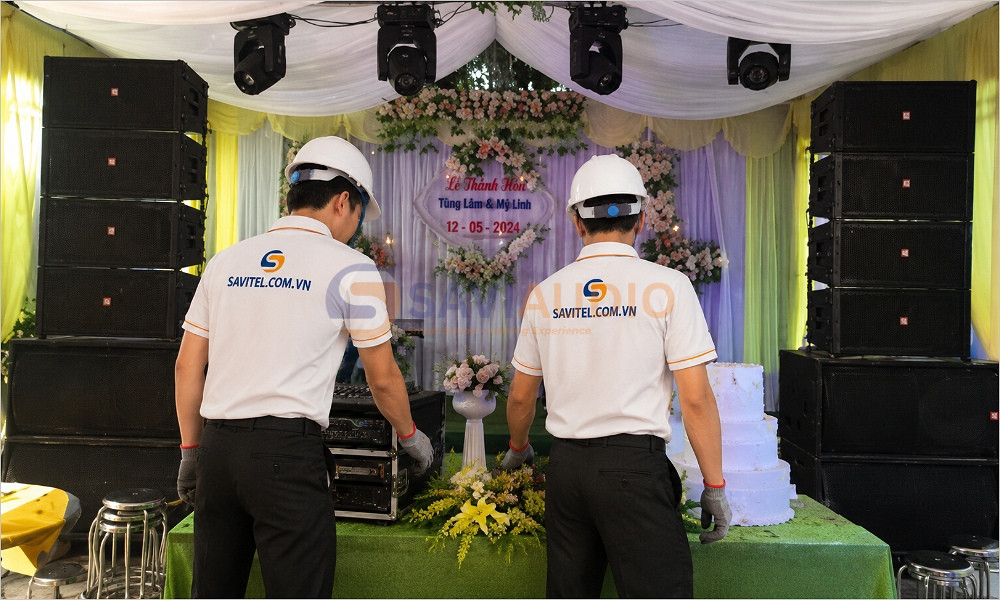SAVIAUDIO - Đơn vị cung cấp dàn âm thanh đám cưới