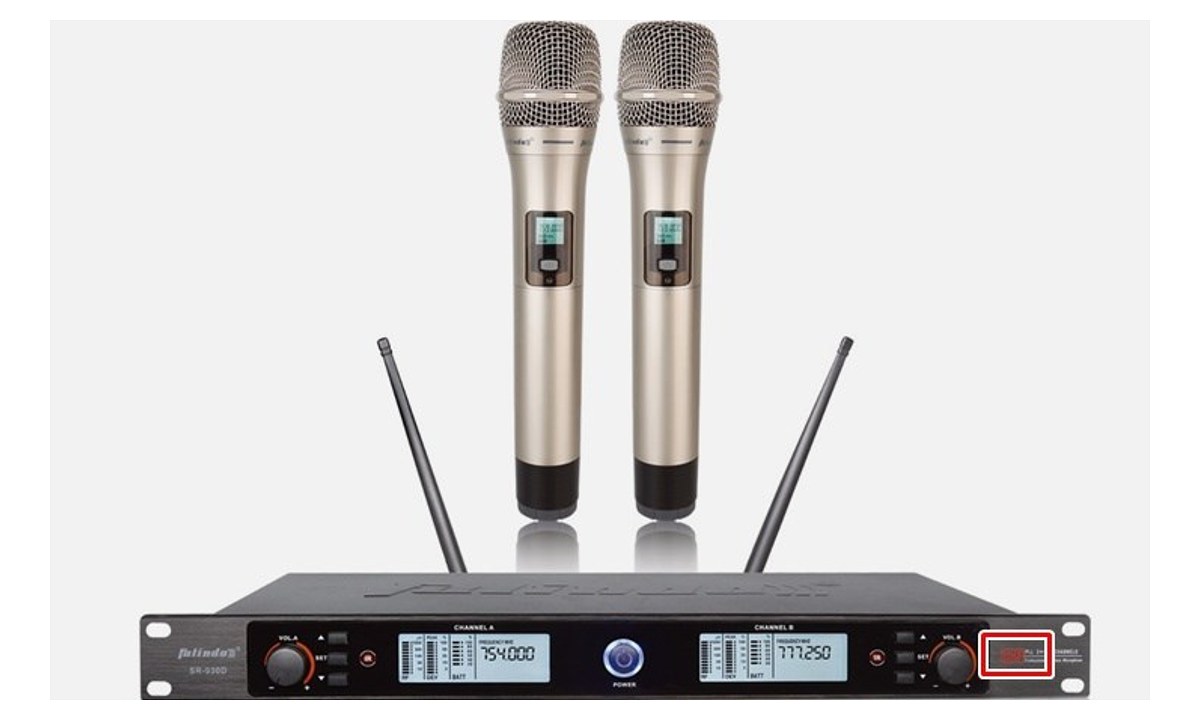 các trường hợp phải dò lại tần số micro không dây UHF
