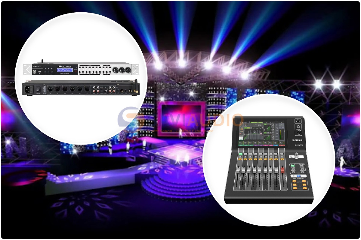 Vang số và mixer giữ vai trò gì trong hệ thống âm thanh?