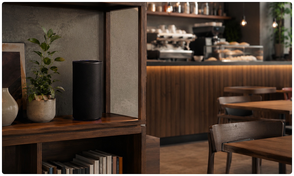 Loa bluetooth quán cafe