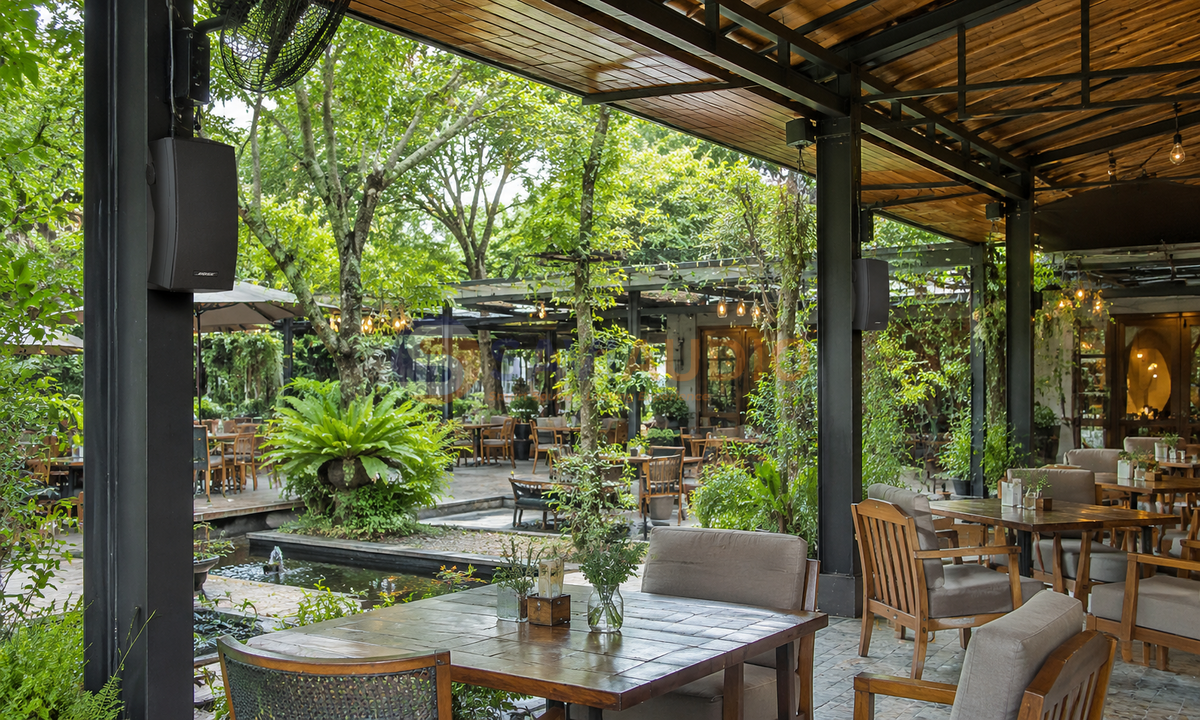 Bose 251 Environmental - loa Bose ngoài trời cho cafe sân vườn