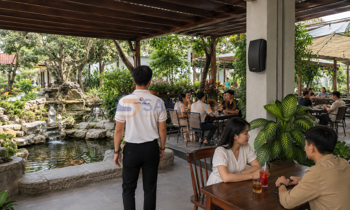 SAVIAUDIO có thể hỗ trợ tư vấn lựa chọn loa, bố trí vị trí lắp đặt và xây dựng giải pháp âm thanh phù hợp