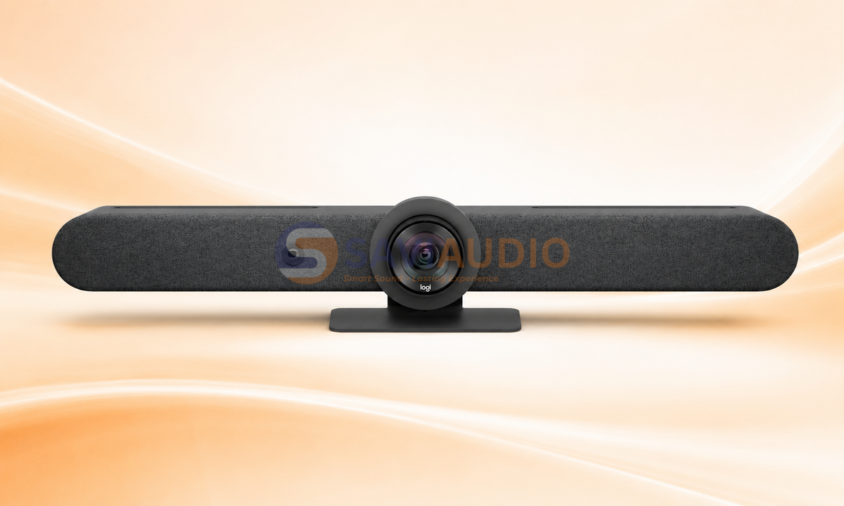 loa center liền công suất Logitech Rally Bar