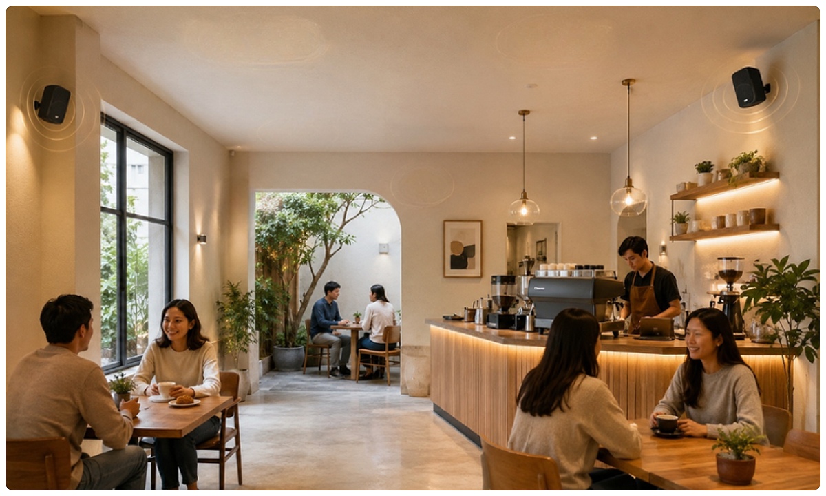 Âm thanh ảnh hưởng thế nào đến trải nghiệm tại quán cafe nhỏ?