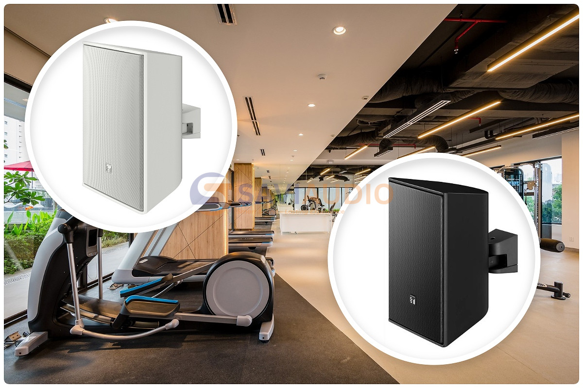 Loa hộp hai đường tiếng 60W: TOA F-08BT, TOA F-08WT