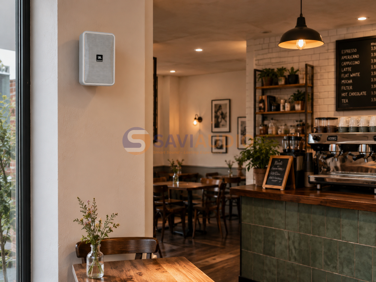 JBL Control 23-1 - loa treo tường nhỏ gọn cho quán cafe diện tích nhỏ