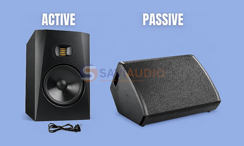 Phân biệt loa ACTIVE và loa PASSIVE