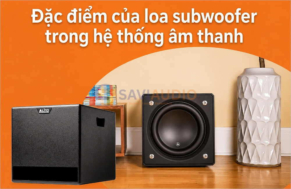 Đặc điểm của loa subwoofer 