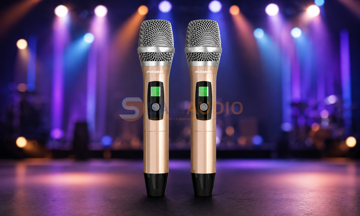 Micro không dây sân khấu là gì