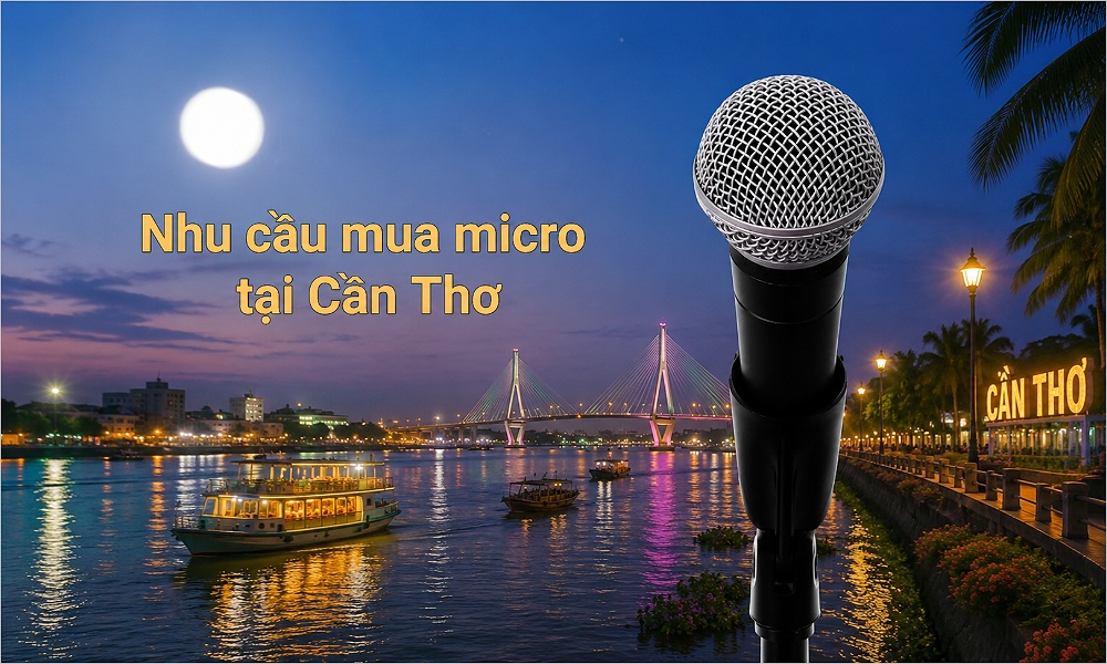Nhu cầu mua micro tại Cần Thơ 