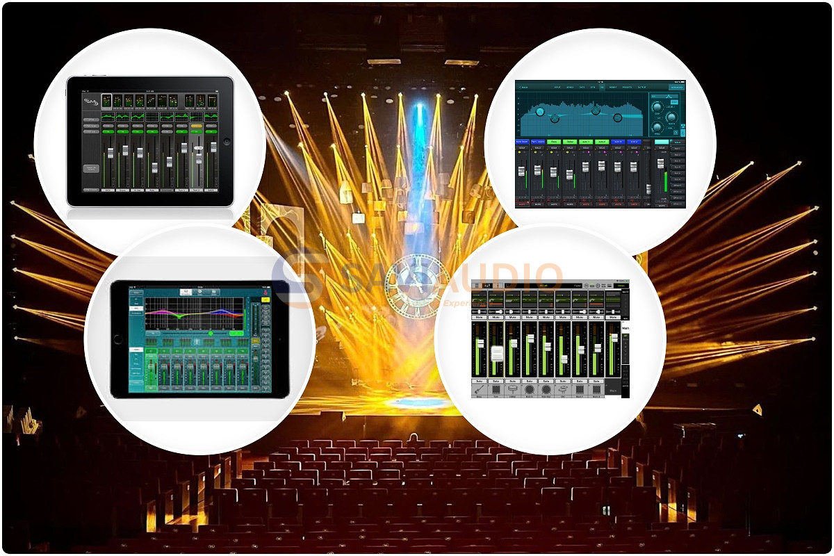Phần mềm điều khiển mixer digital