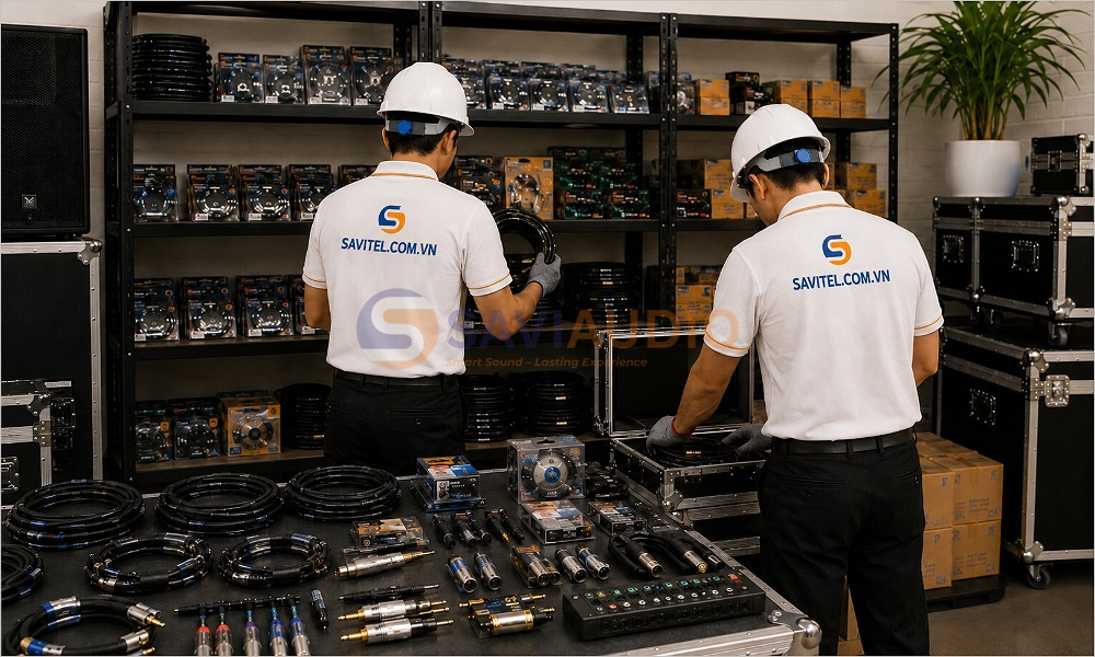 Cung cấp phụ kiện âm thanh cho khu vực TPHCM và toàn quốc