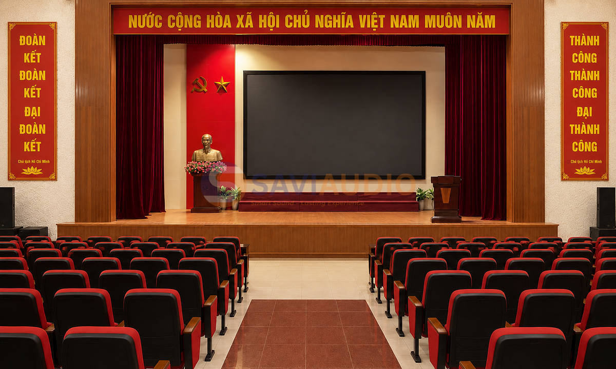 Trang trí hội trường