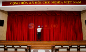 Phương án treo phông rèm hội trường