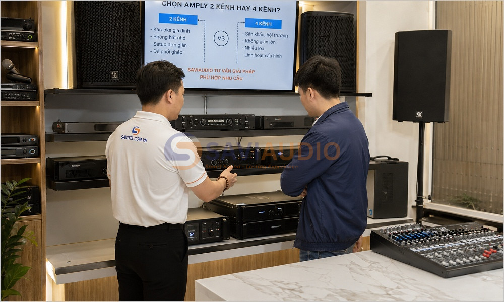 SAVIAUDIO hỗ trợ tư vấn cục đẩy