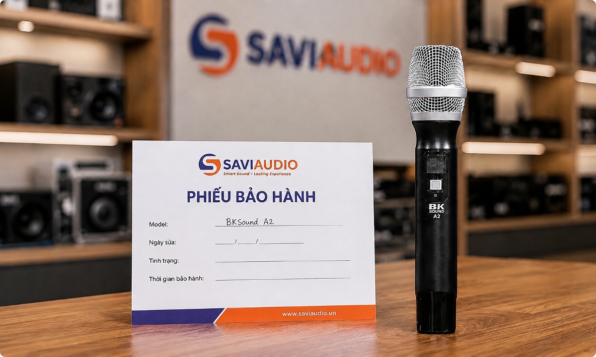 Chính sách bảo hành sau sửa chữa micro không dây cho khách hàng