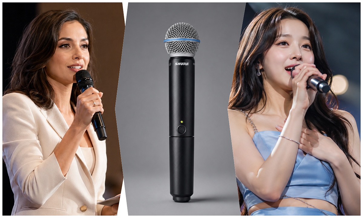 Thuê micro cầm tay cho sân khấu, hội nghị