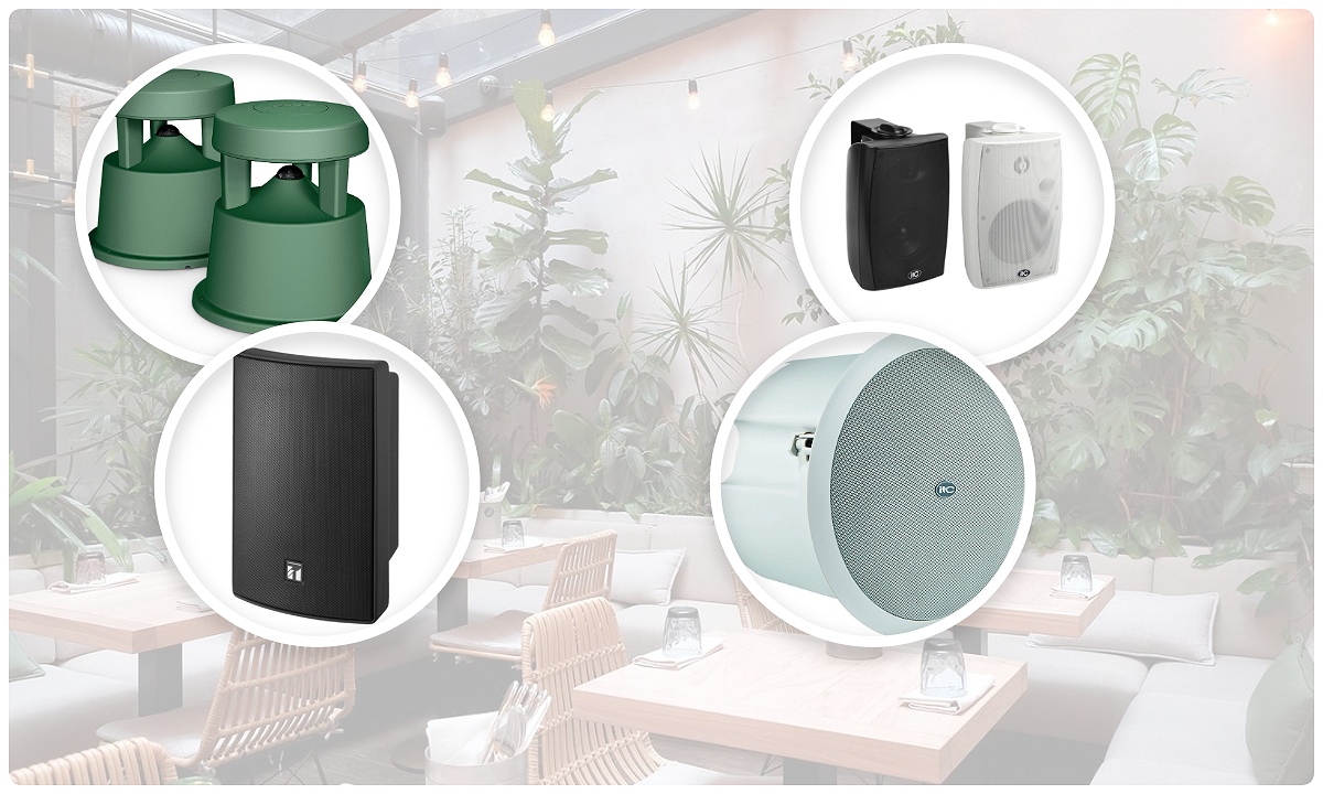 Chọn kiểu loa phù hợp với phong cách quán